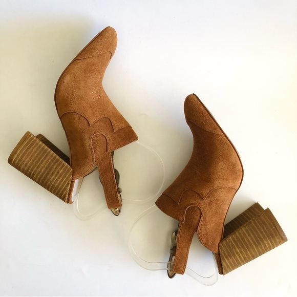 Shellys London Donna Western Slingback Booties - Picture 8 of 16